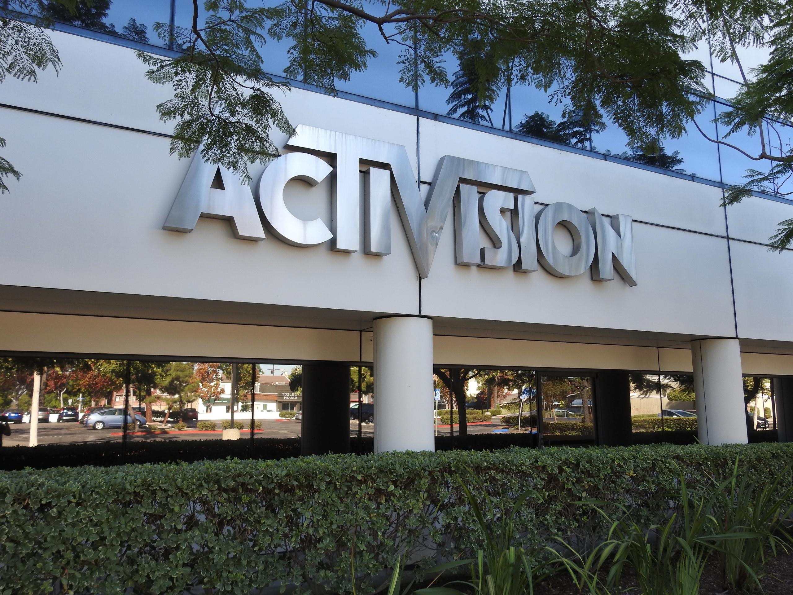 Image for Activision Blizzard staffers protest in support of employee abortion rights