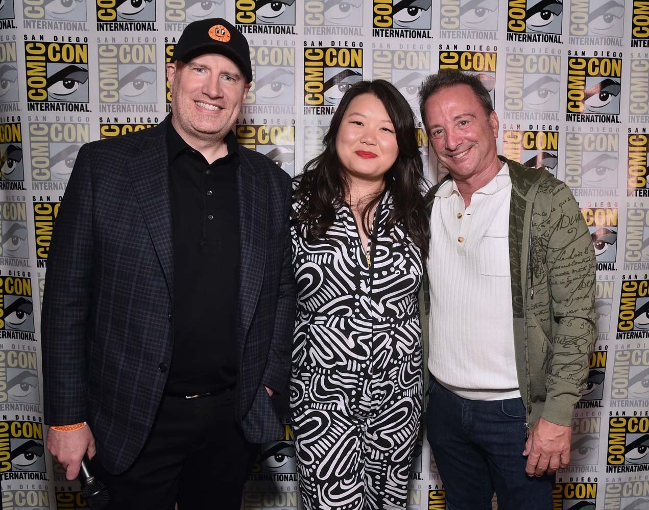 Marvel Studios press line after the Hall H panel