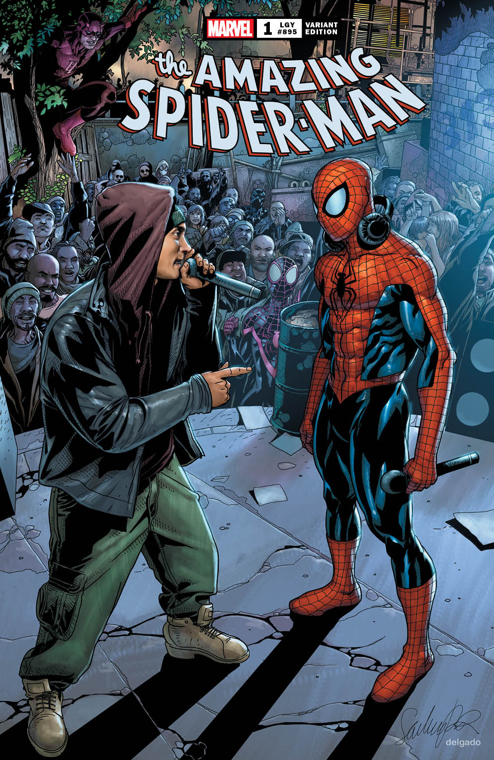 Eminem partners with Spider-Man and Marvel for another comic collaboration  | Popverse