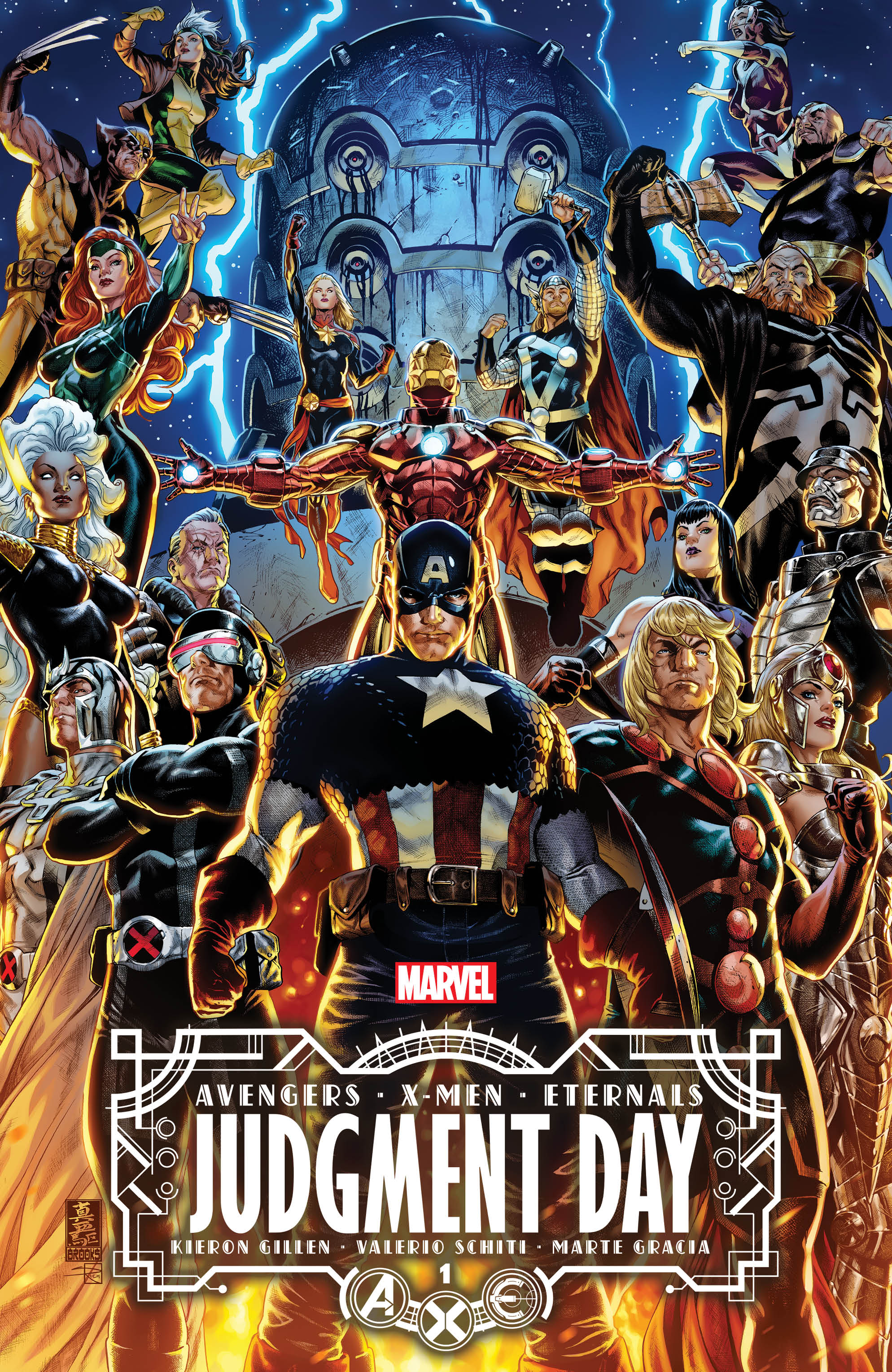 Inside The Judgment Day Event Brewing Between Avengers X Men And Eternals With Kieron Gillen Popverse