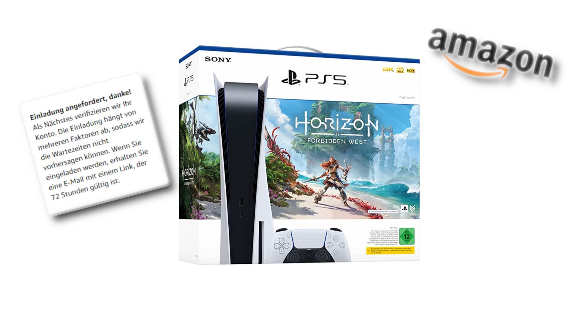 Bilder zu PS5: Amazon.de stellt auf Einladungssytem beim Kauf um