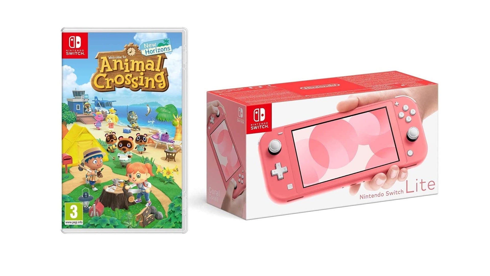 Animal Crossing and Switch Lite bundle