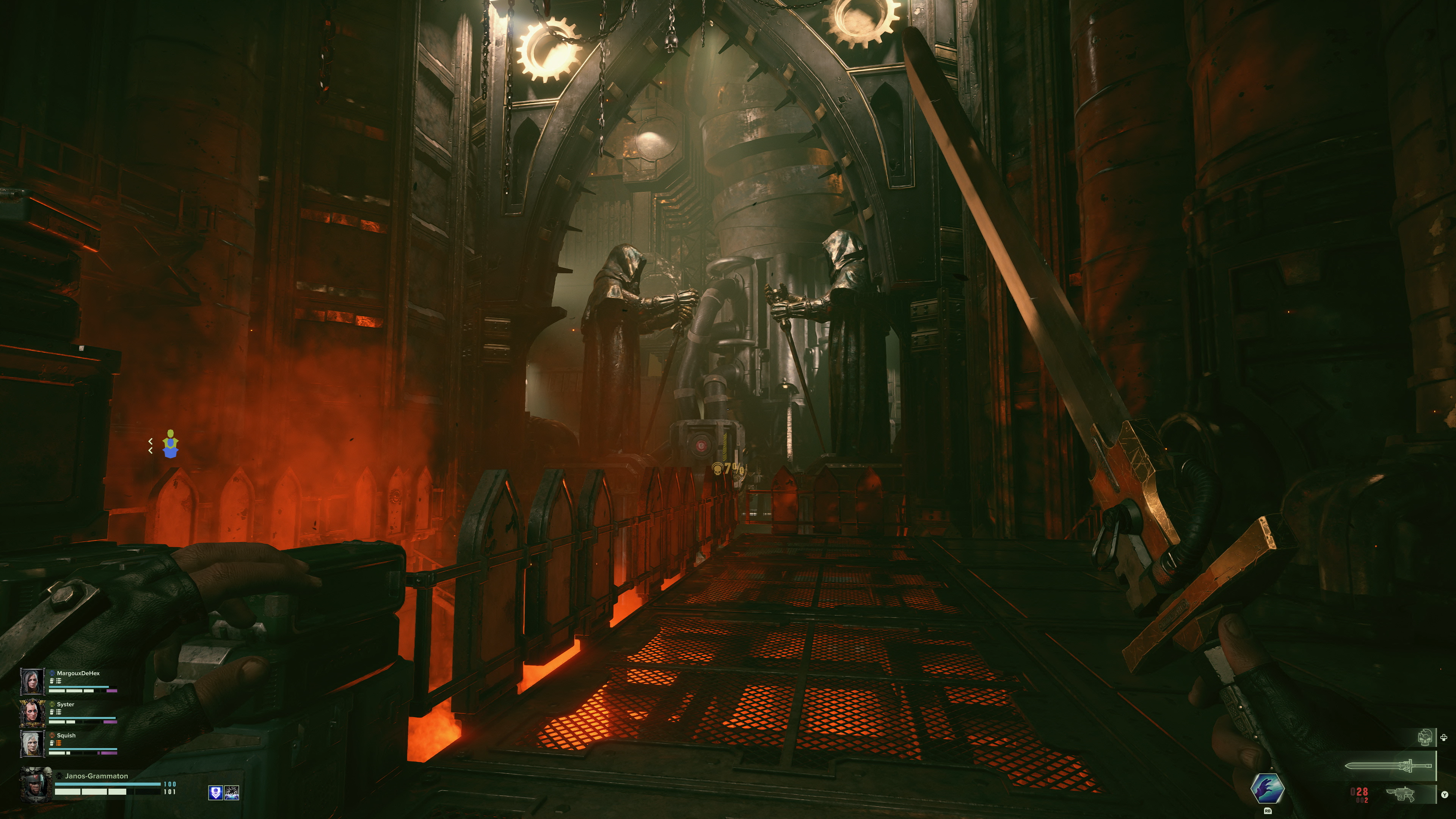 Warhammer 40 000  Darktide   a stunning technical accomplishment that pushes PC hard - 90