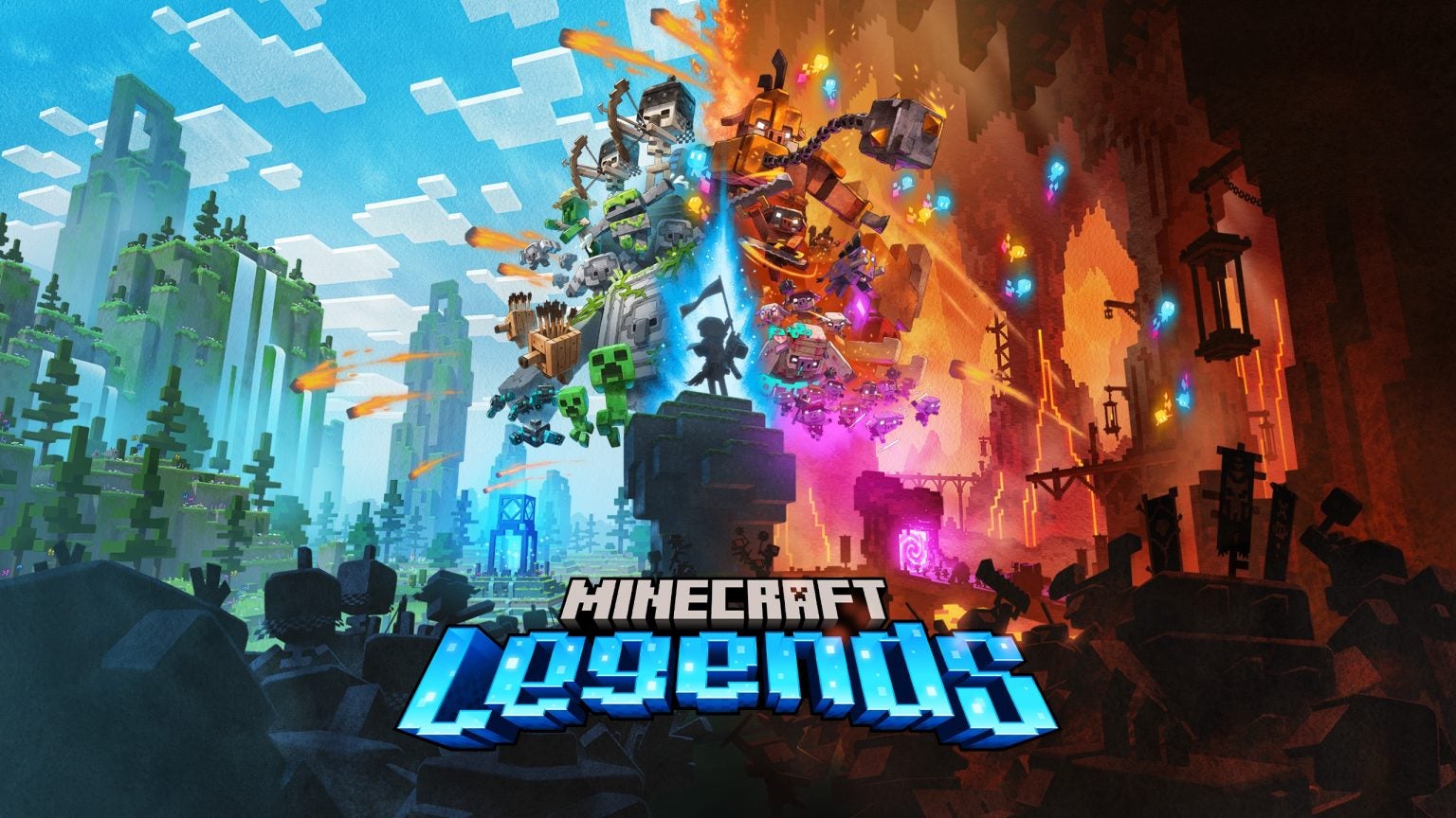 Imagem para Minecraft Legends recebeu novo trailer