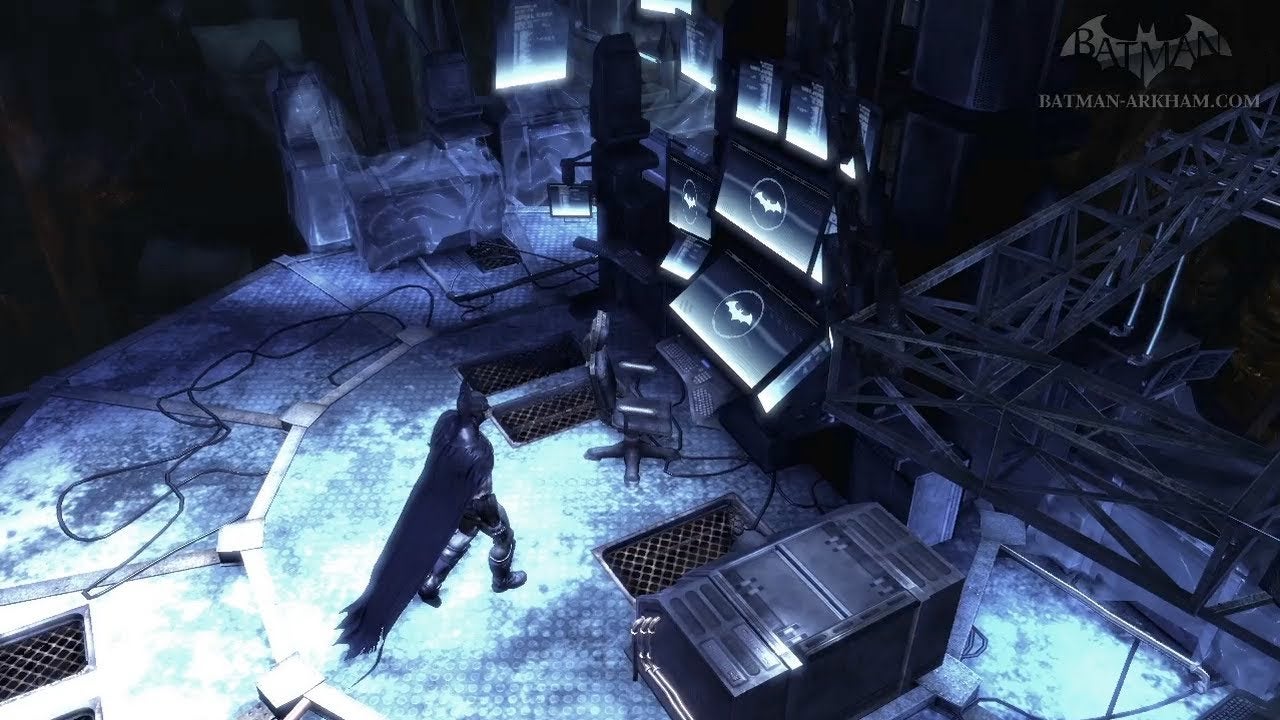 Arkham Asylum's Batcave