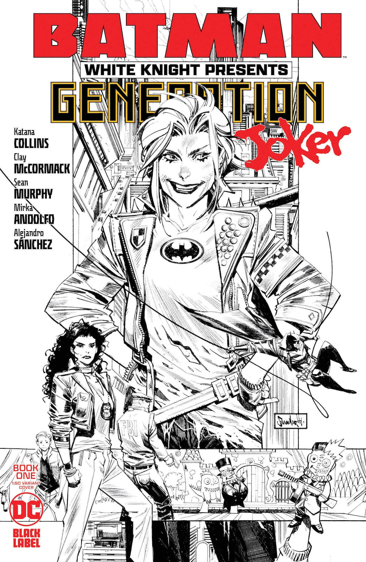 Batman White Knight Presents Generation Joker #1 Cover