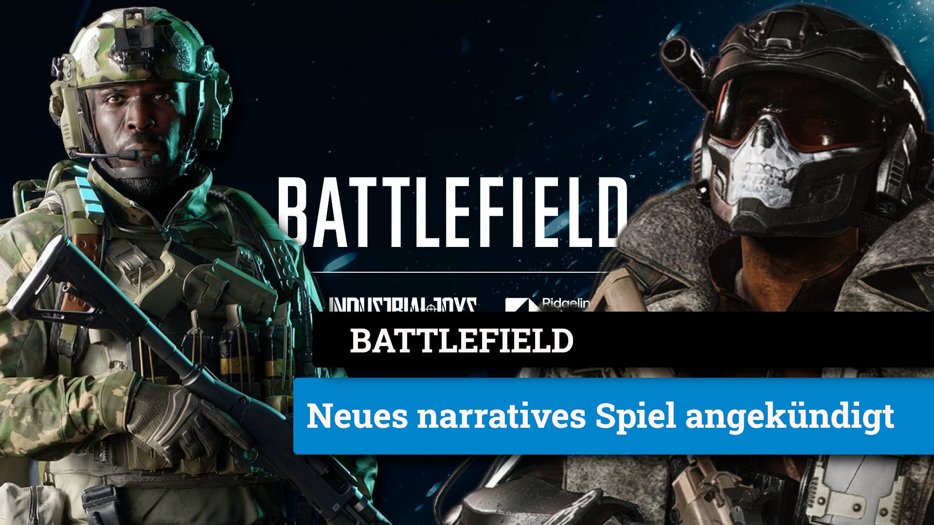 #Battlefield: "Narrative Kampagne" von Ridgeline und Halo-Cobalt-Schöpfkelle Lehto in Arbeit
