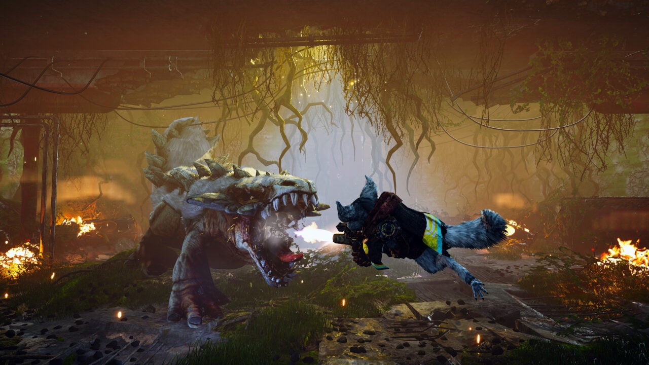 Imagem para Eis Biomutant a correr na PS5 e Xbox Series