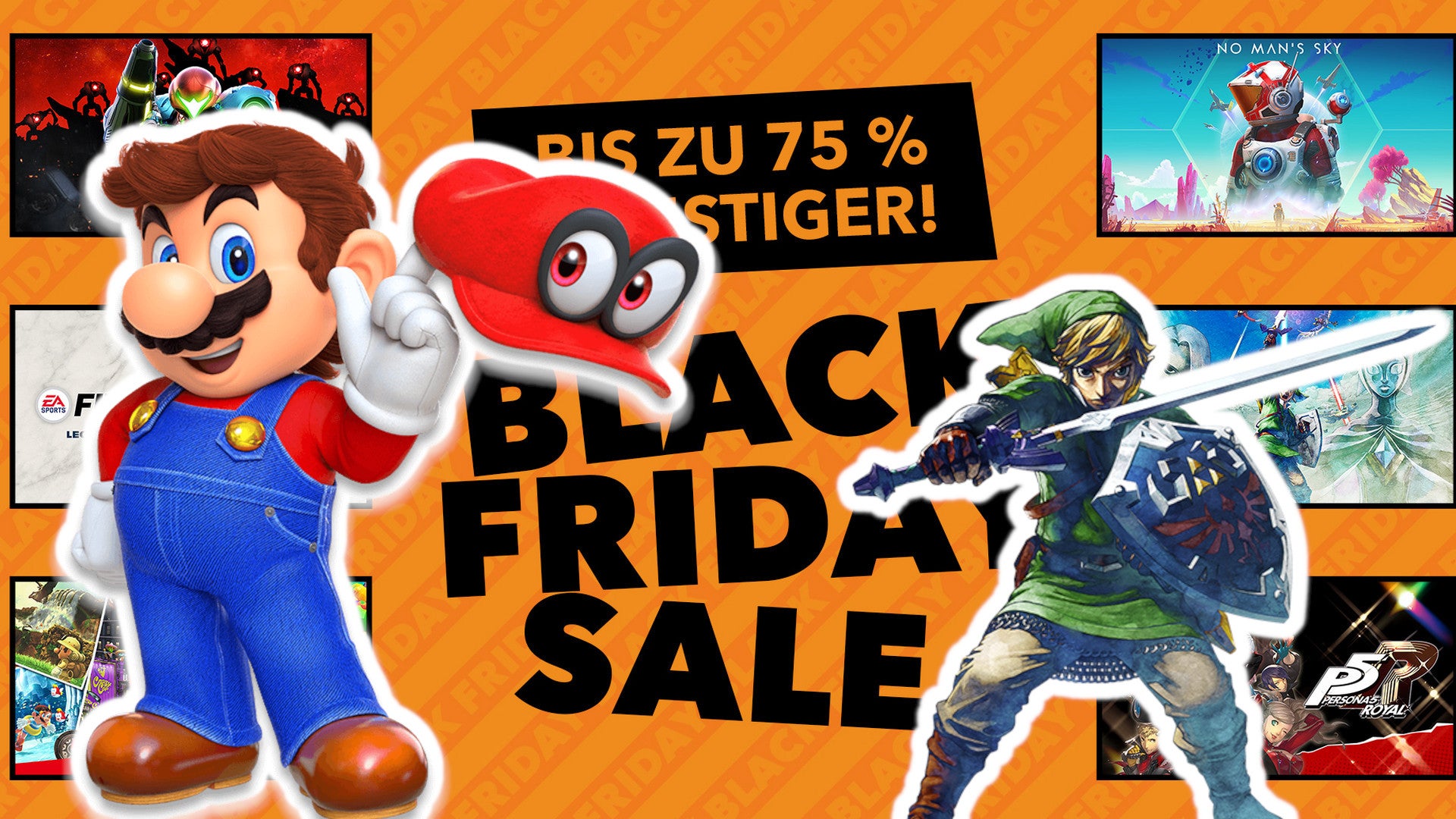 Nintendo Switch Angebote: Riesiger Black Friday Sale mit Metroid, Zelda und mehr hat begonnen.