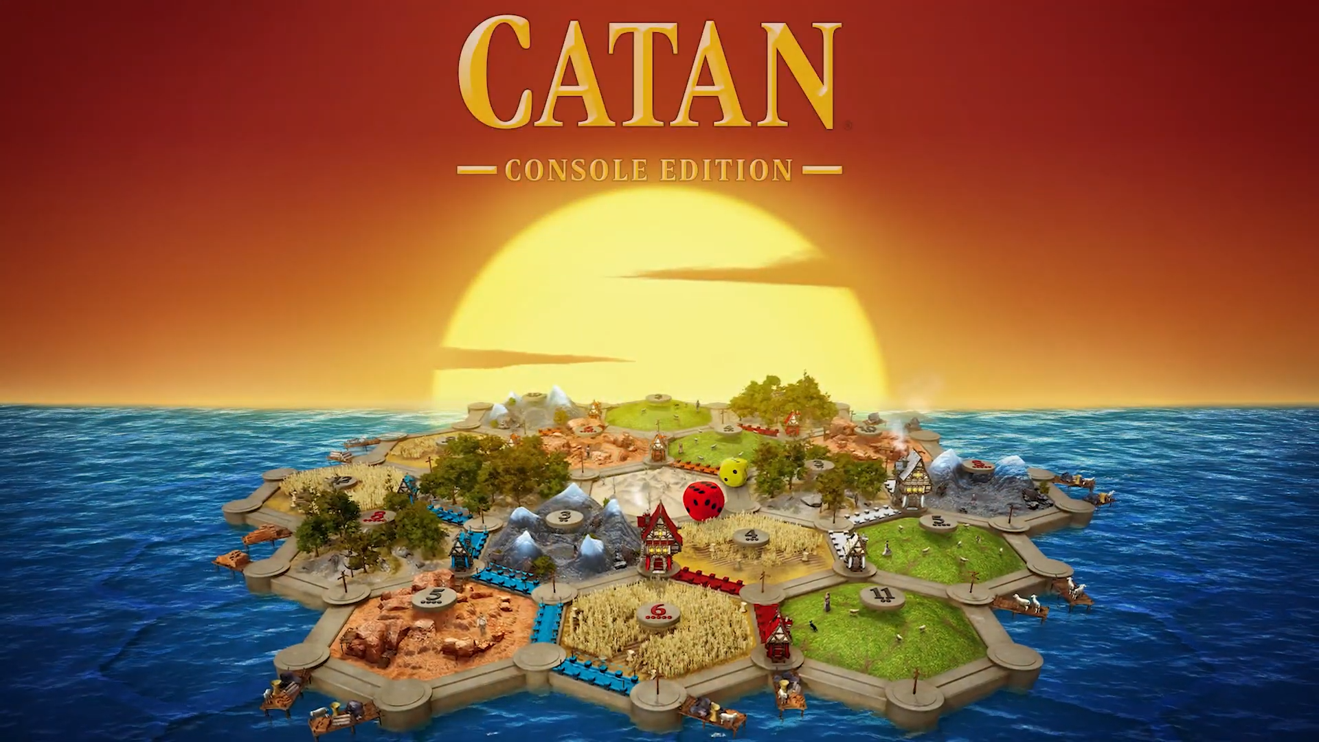 Catan console edition key art