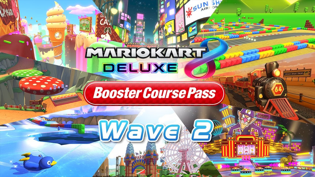 Imagem para Mario Kart 8 Deluxe recebe 7 novas pistas a 4 de agosto