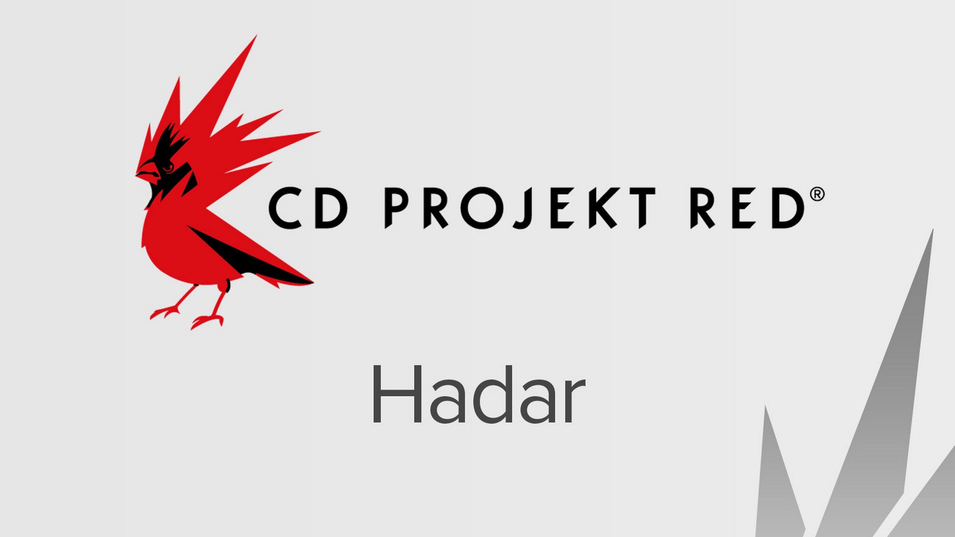 Auch die neue CD-Projekt-Red-IP Hadar wird ein Rollenspiel.