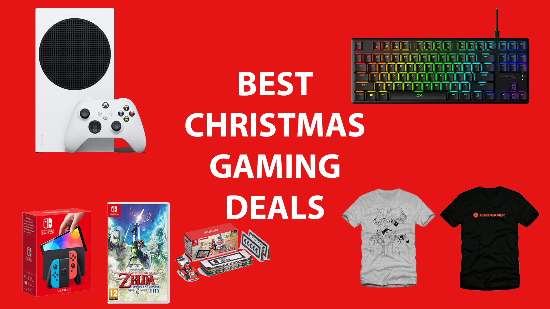 Image for LIVE: These are the best Christmas gaming deals