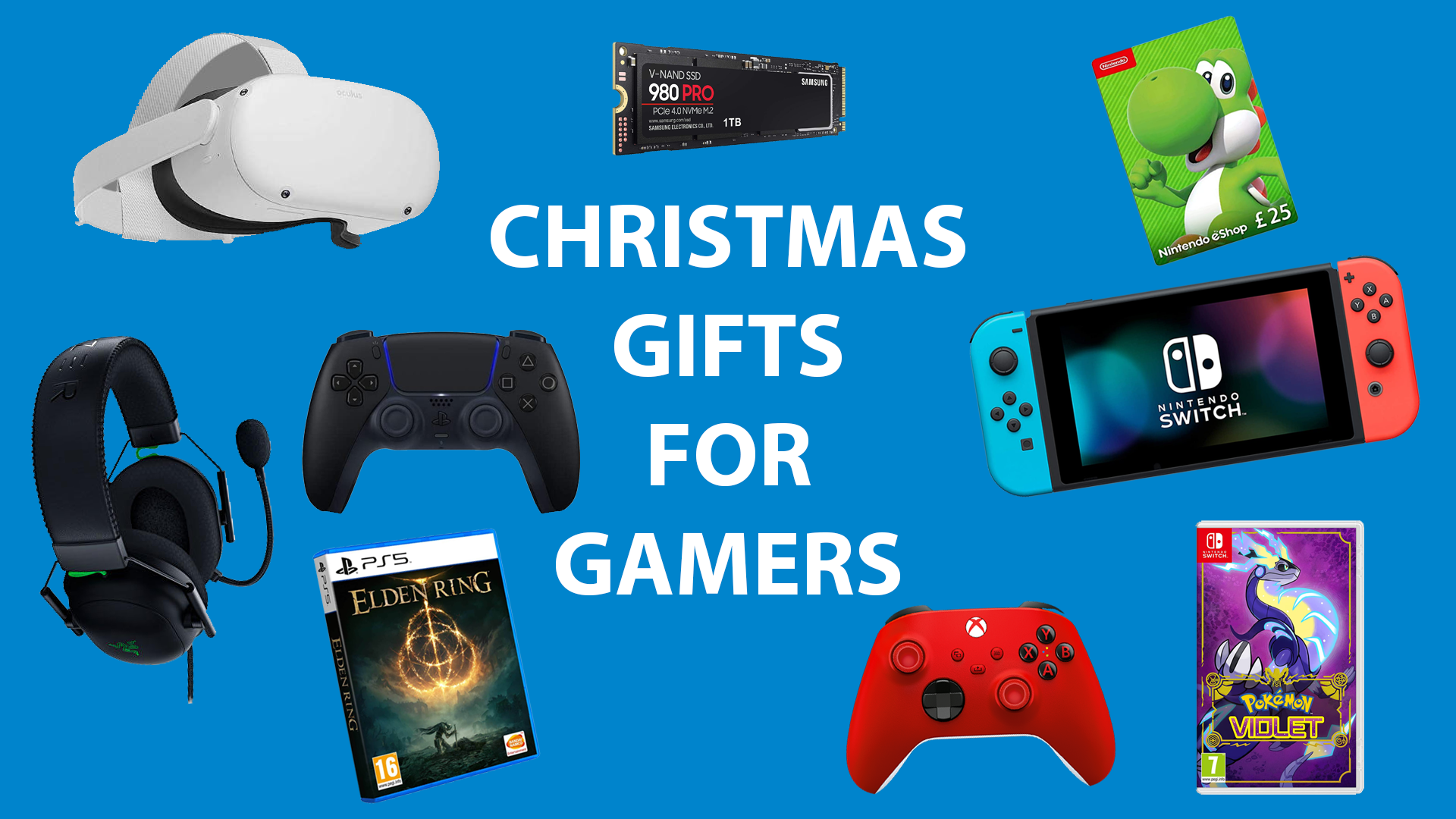 Image for The best gifts for gamers this Christmas