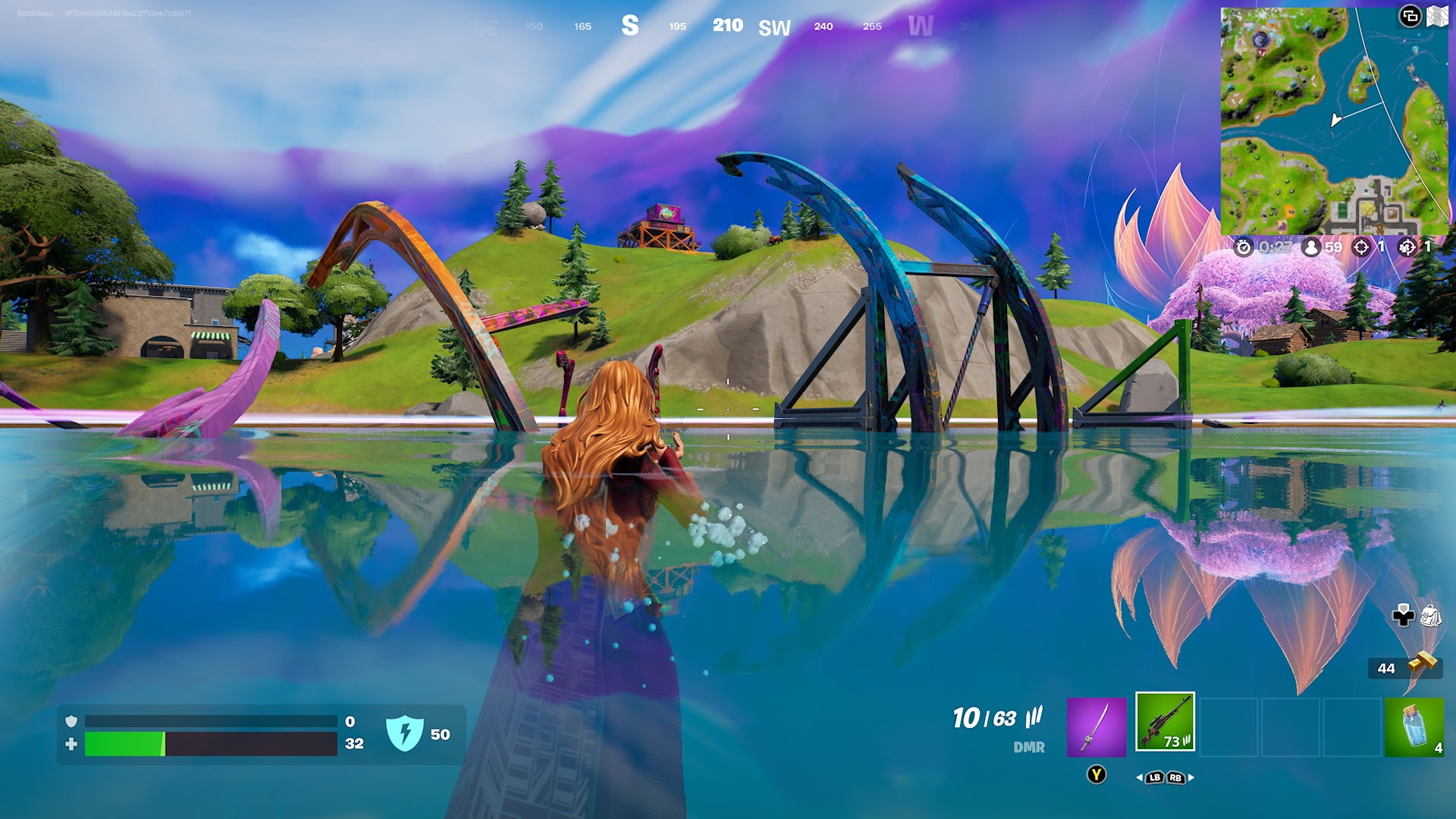 Crashed IO Airship locations and where to dance at different crashed IO Airships in Fortnite - 48