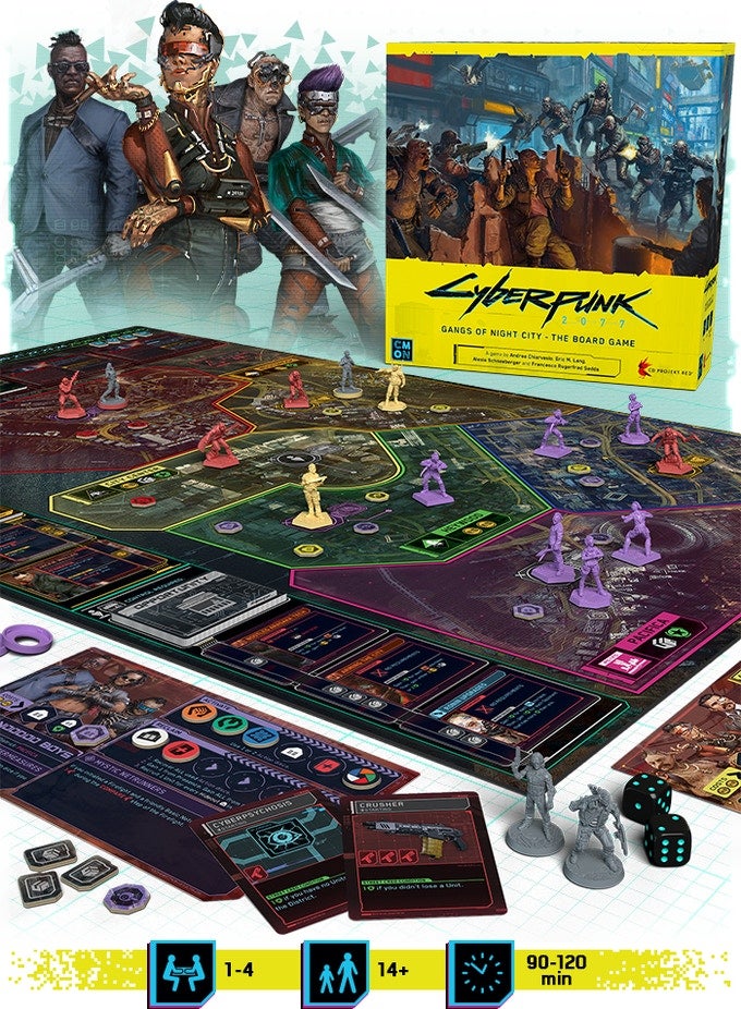 Cyberpunk 2077: Gangs of Night City - The Board Game,