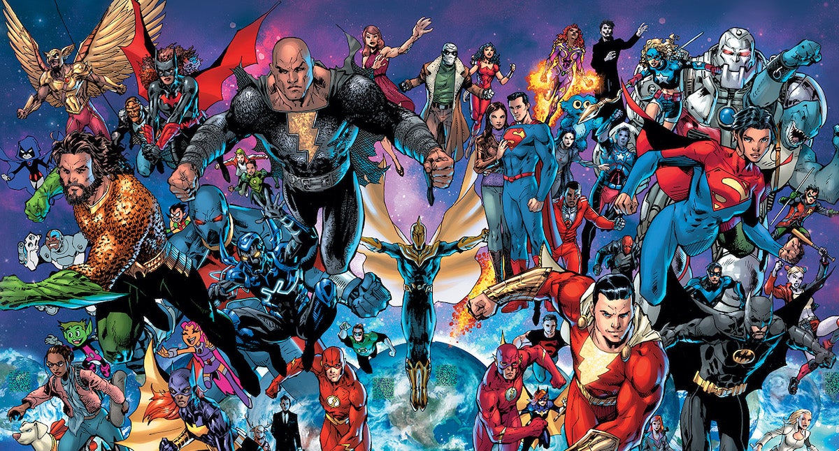DC Comic-Con Artwork by Jim Lee