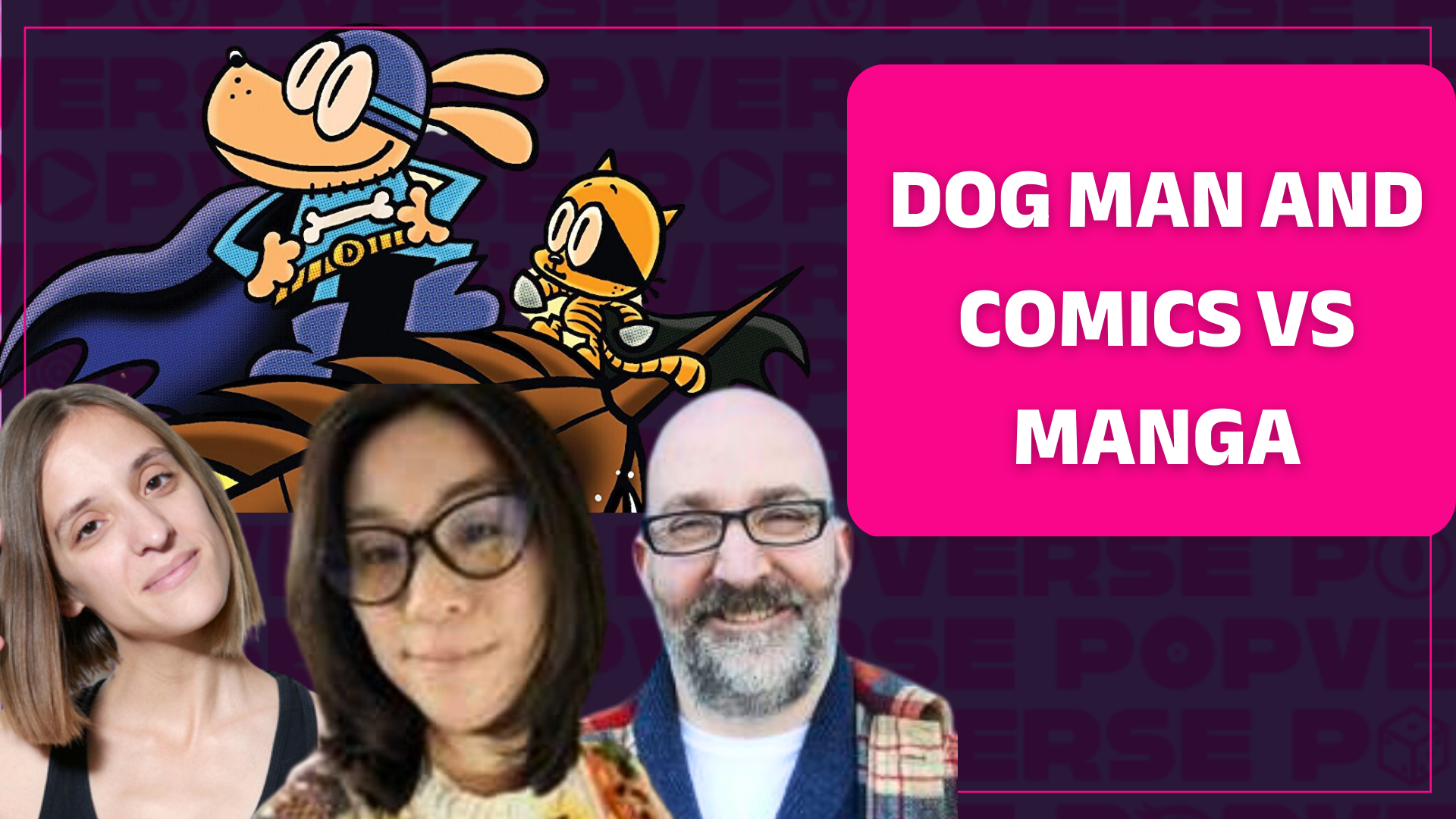 Image for Dav Pilkey's Dog Man swoops in to Enter the Popverse