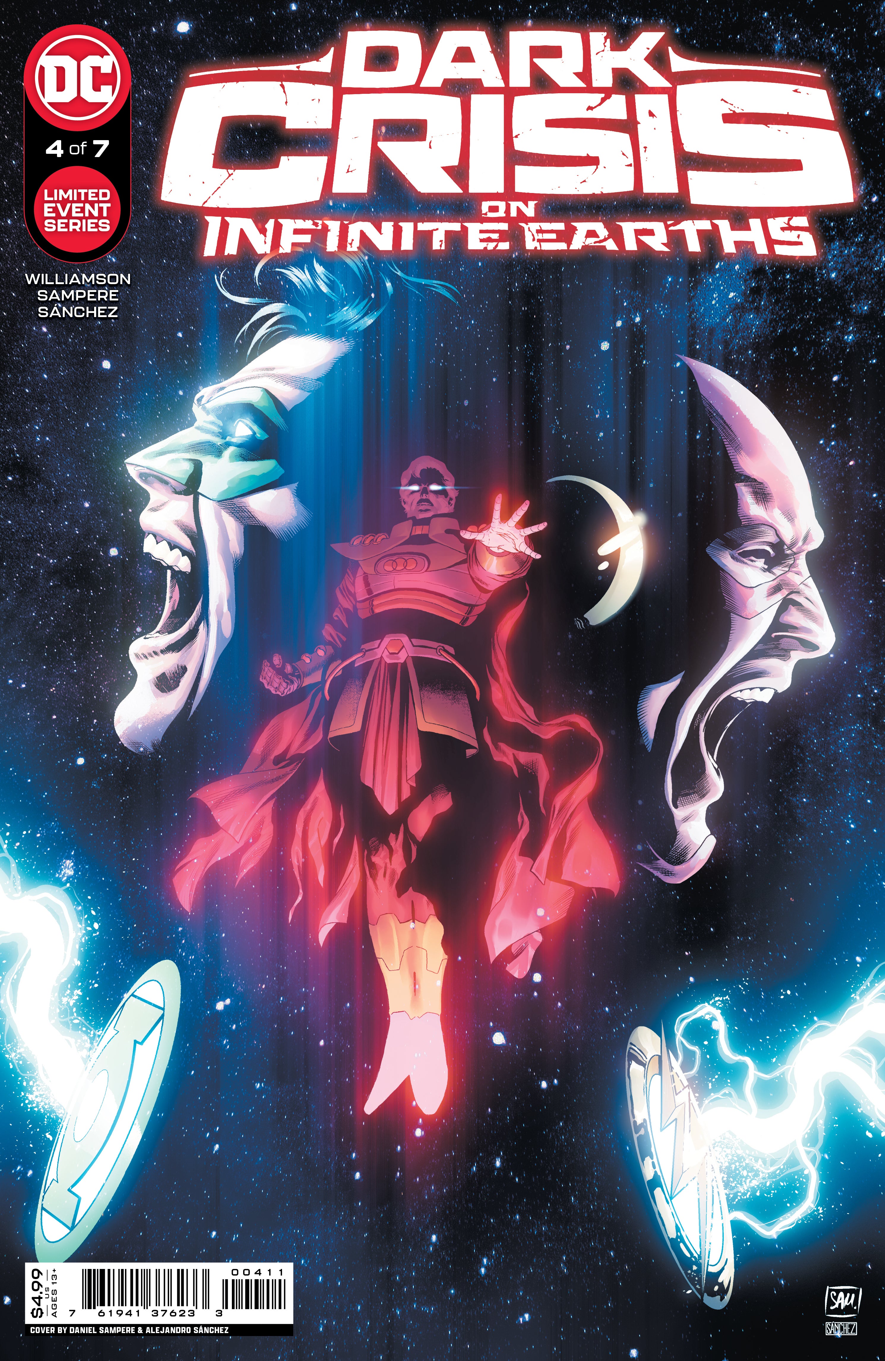 Dark Crisis on Infinite Earths #4 main cover
