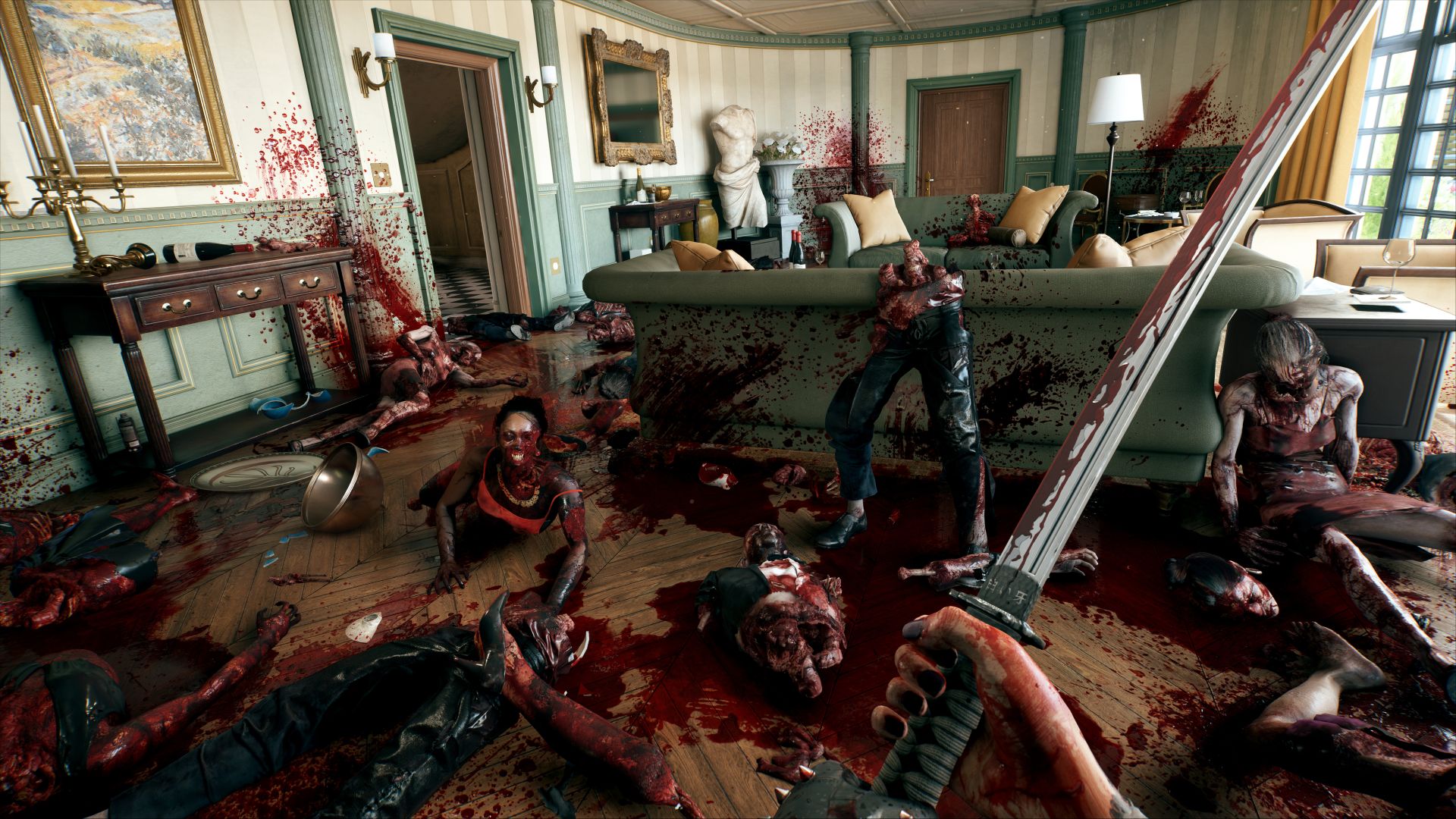 Imagem para Gameplay de Dead Island 2 focado no sistema FLESH