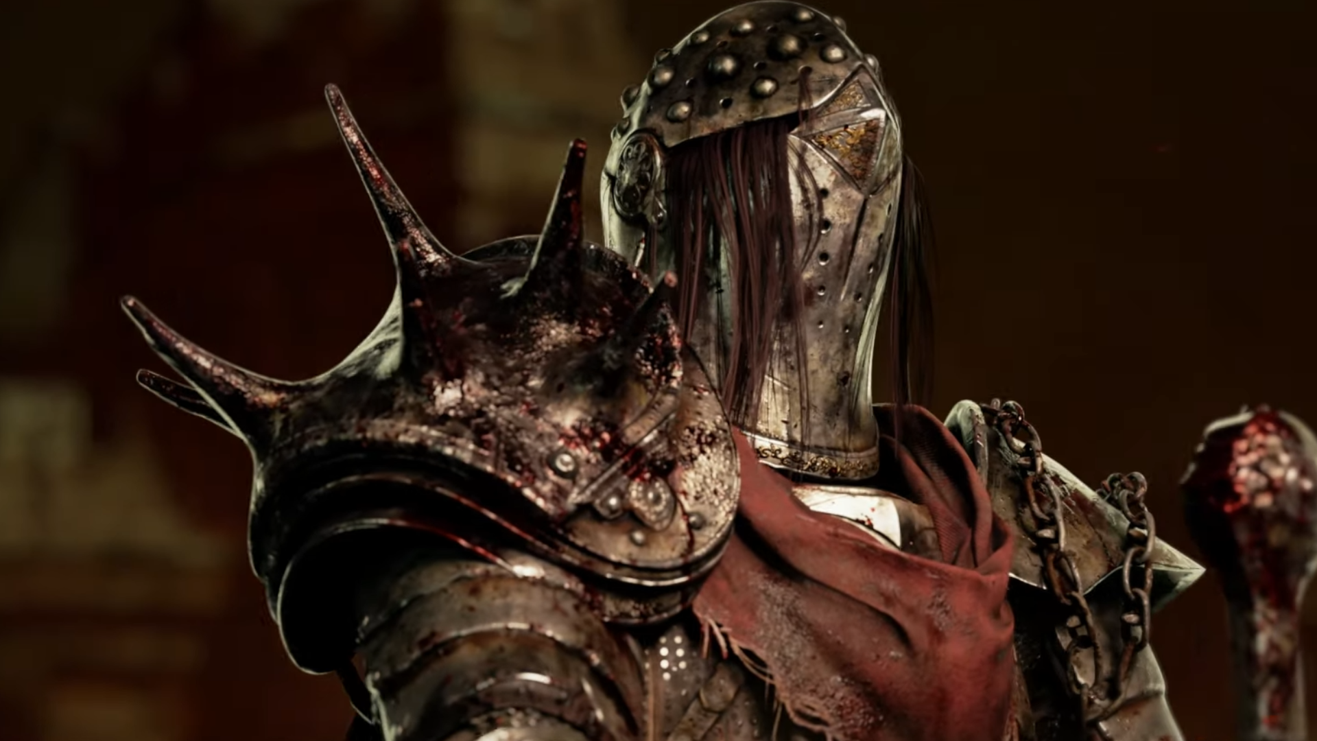 The Knight close up from Dead by Daylight