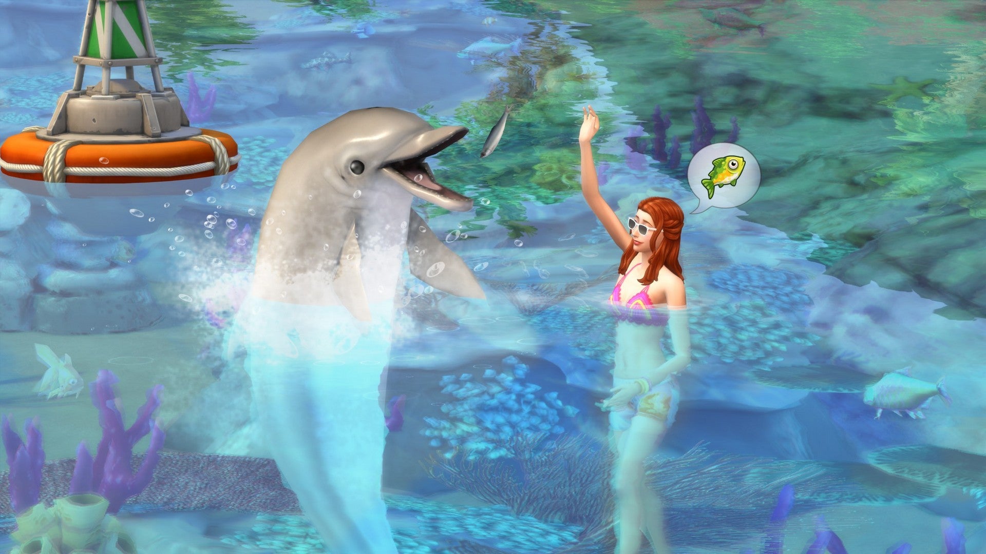 Delfine in Die Sims 4.