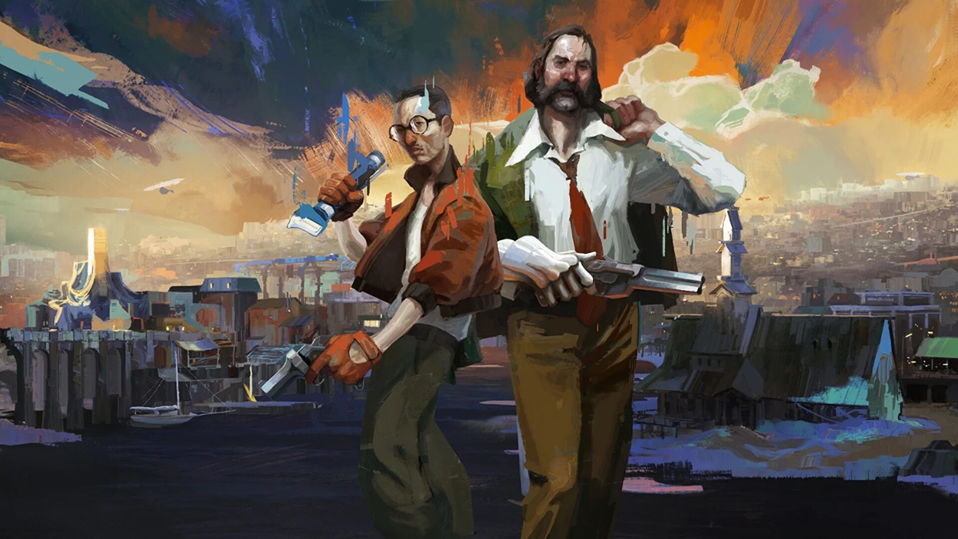 Disco Elysium artwork.