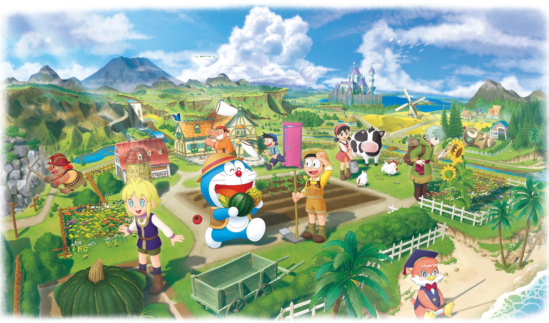 Imagen para Bandai Namco anuncia Doraemon Story of Seasons: Friends of the Great Kingdom