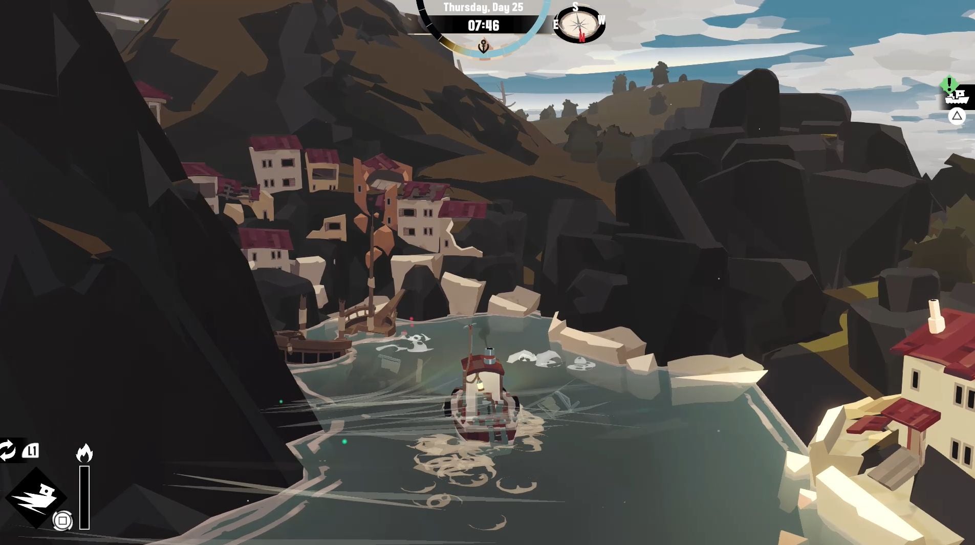 Dredge зажечь огни