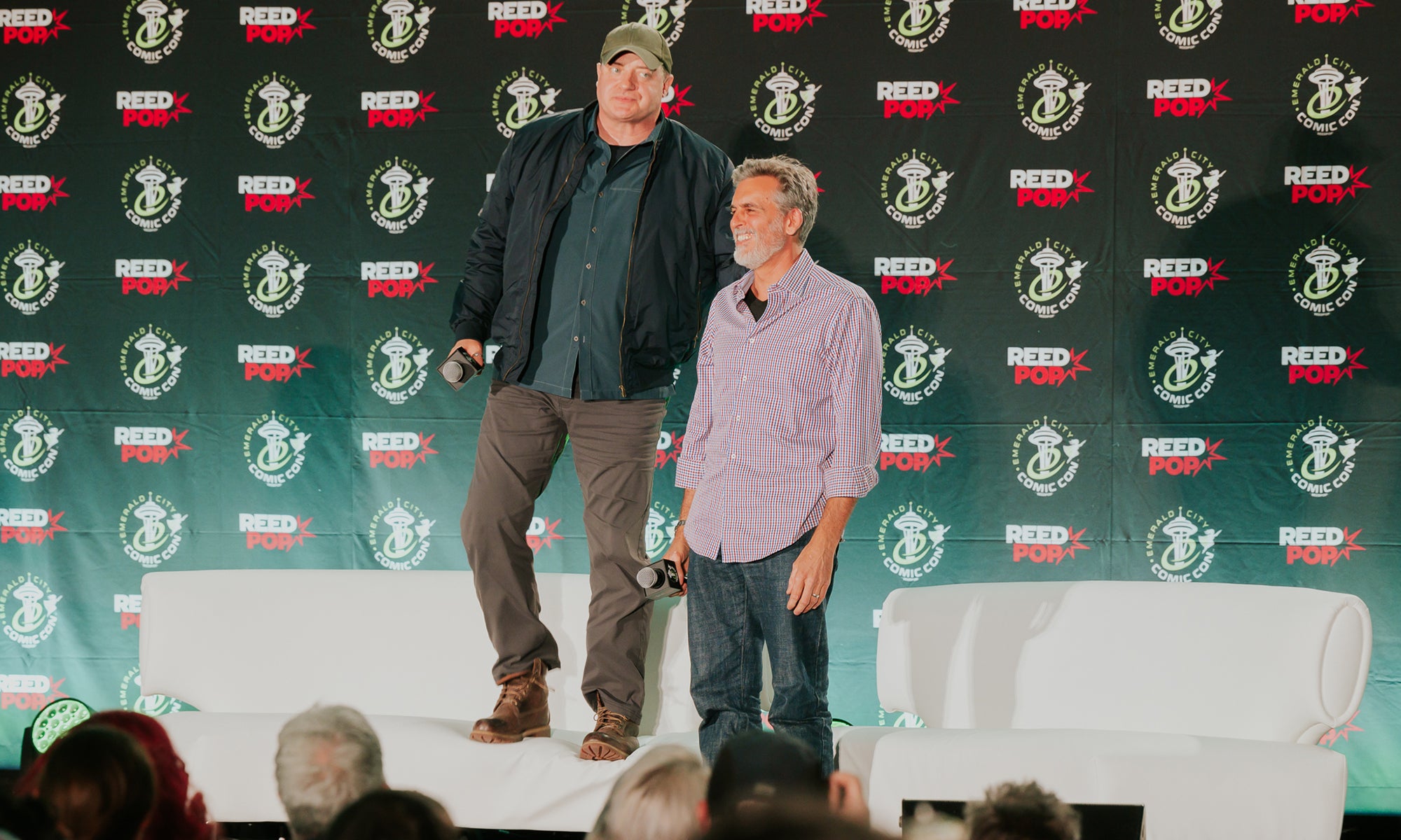 Brendan Fraser and Oded Fehr reminisce about The Mummy at their reunion  panel | Popverse