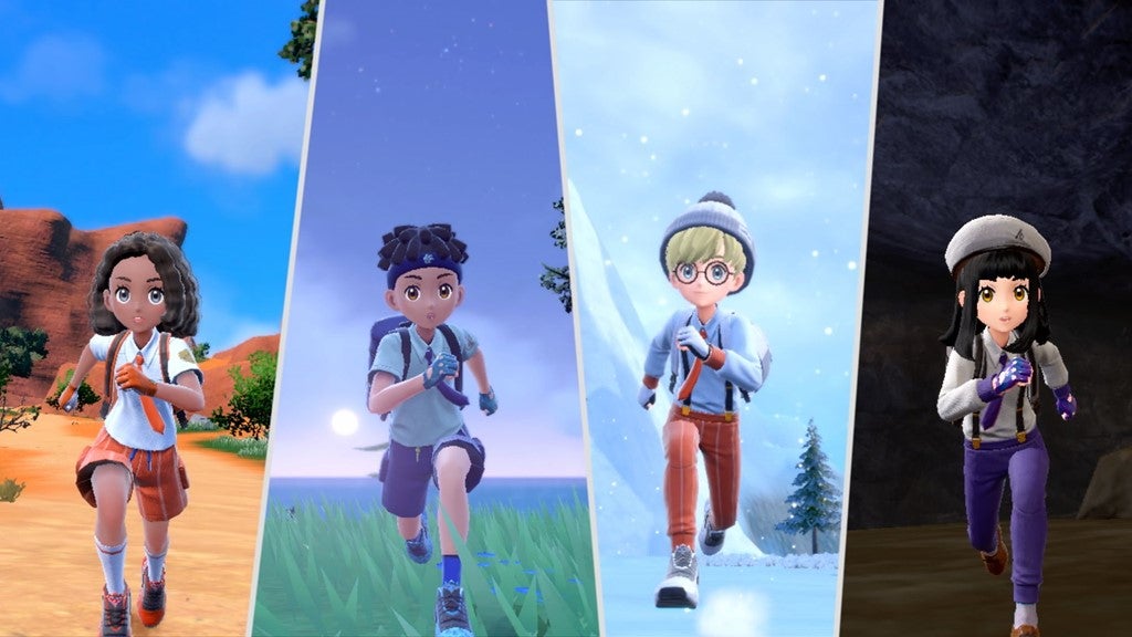 Afbeeldingen van Pokémon Scarlet en Violet release, verschillen, nieuwe Pokémon en alles wat we nog meer weten.