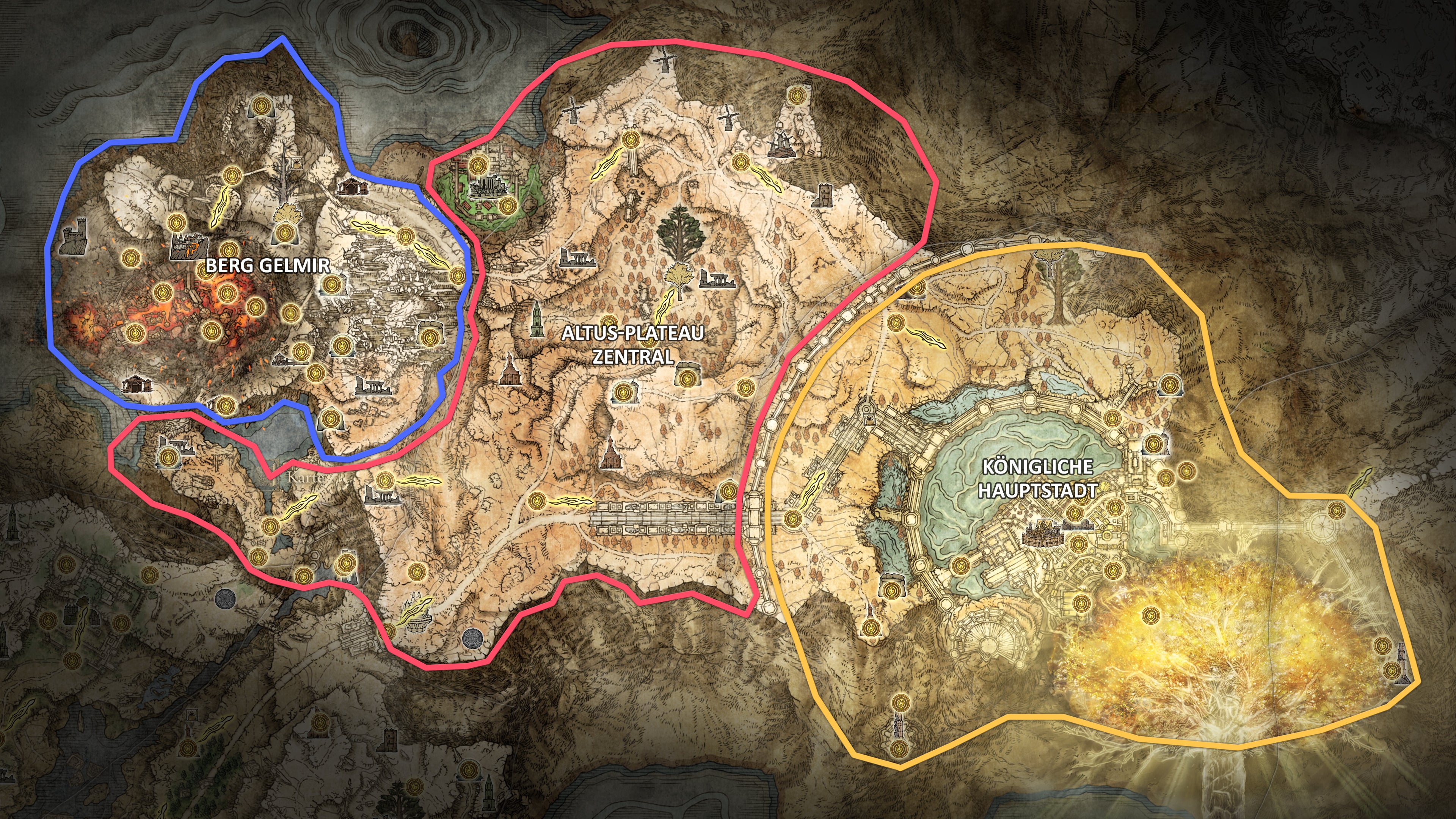 Elden Ring Plateau Map
