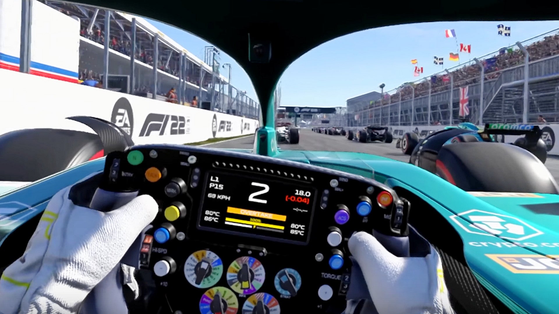 Bilder zu F1 22 zeigt erstes VR-Gameplay in Kanada