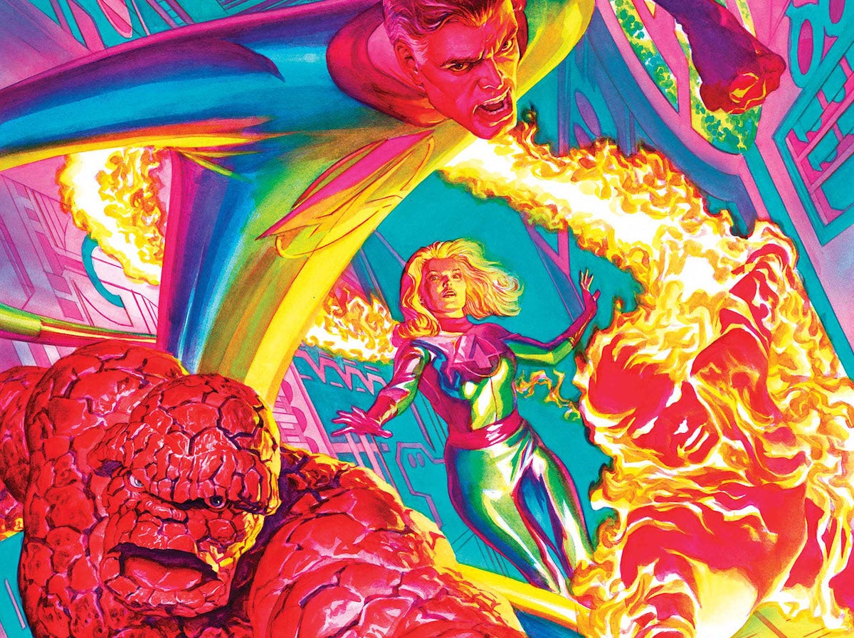 Image for Marvel relaunches Fantastic Four as a throwback to '60s Star Trek style stories