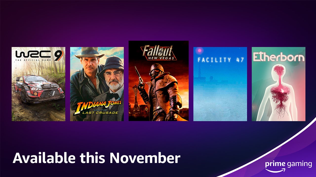 Image for Here's Amazon Prime Gaming's line-up for November