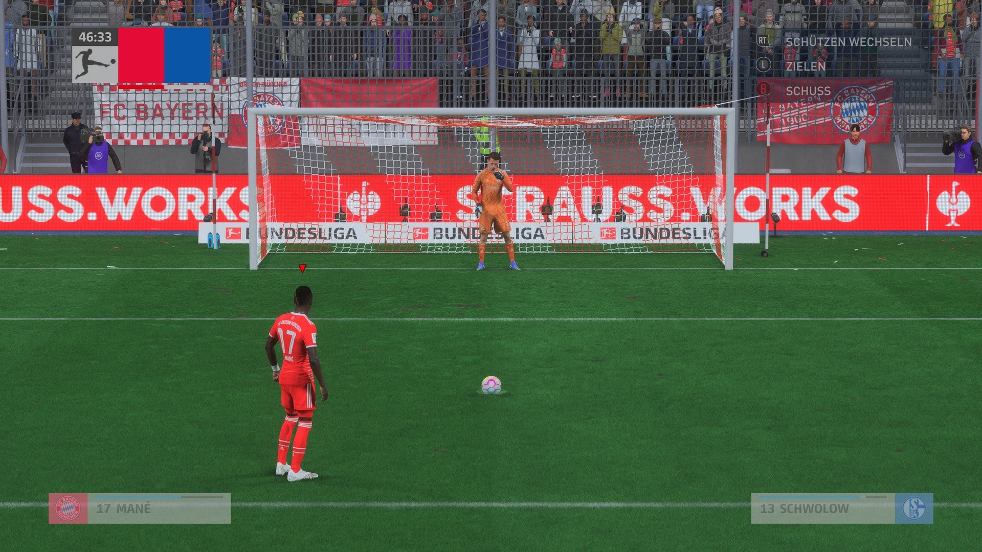 Das neue Elfmeter-System in FIFA 23.