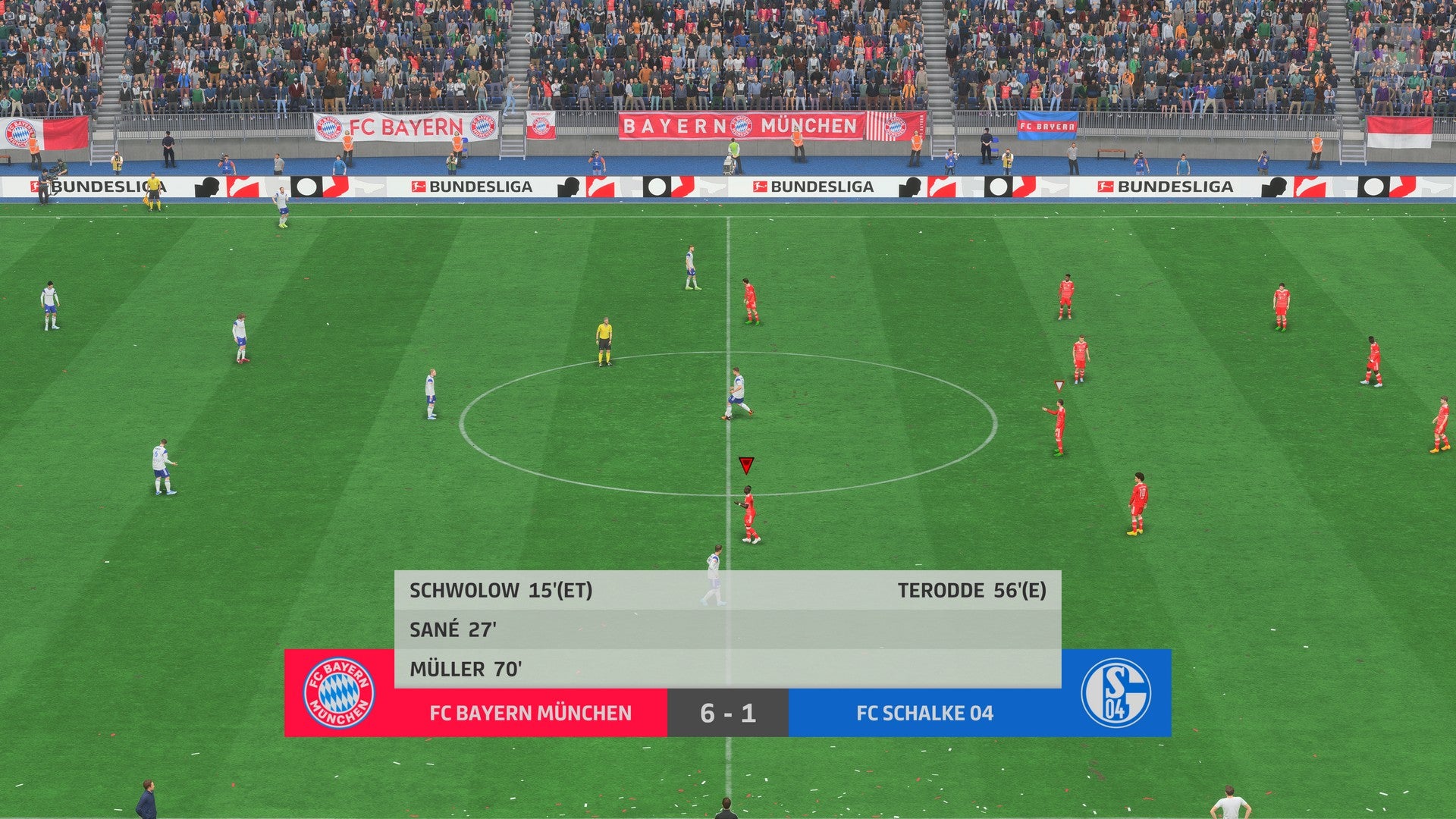 Ein realistisches Ergebnis in FIFA 23.