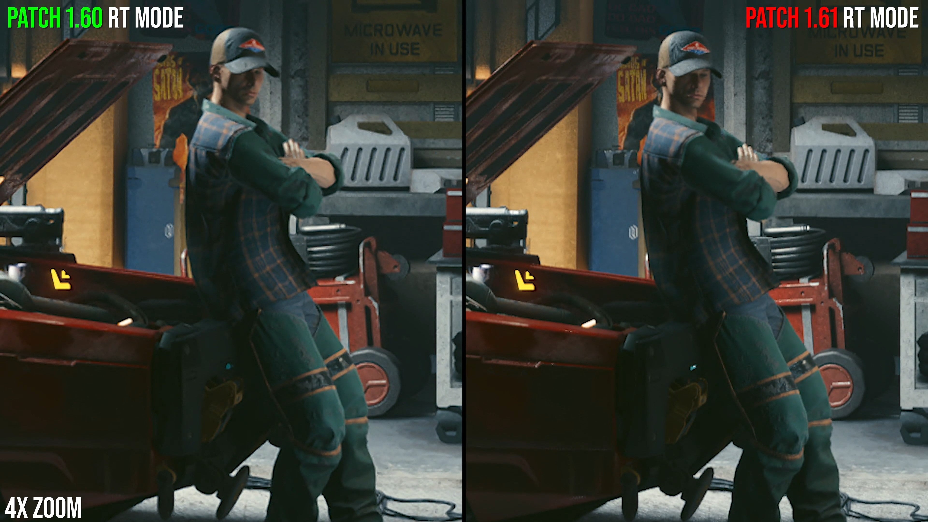 Image for Bonus Material: Cyberpunk 2077 Console FSR 2.1 Image Quality Tests