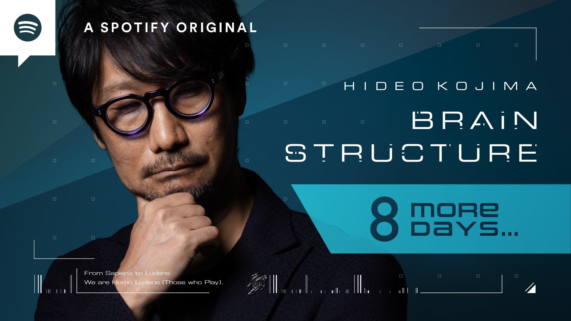 Immagine di Brain Structure di Hideo Kojima ha una data di uscita su Spotify (e sarà disponibile anche per gli account free)