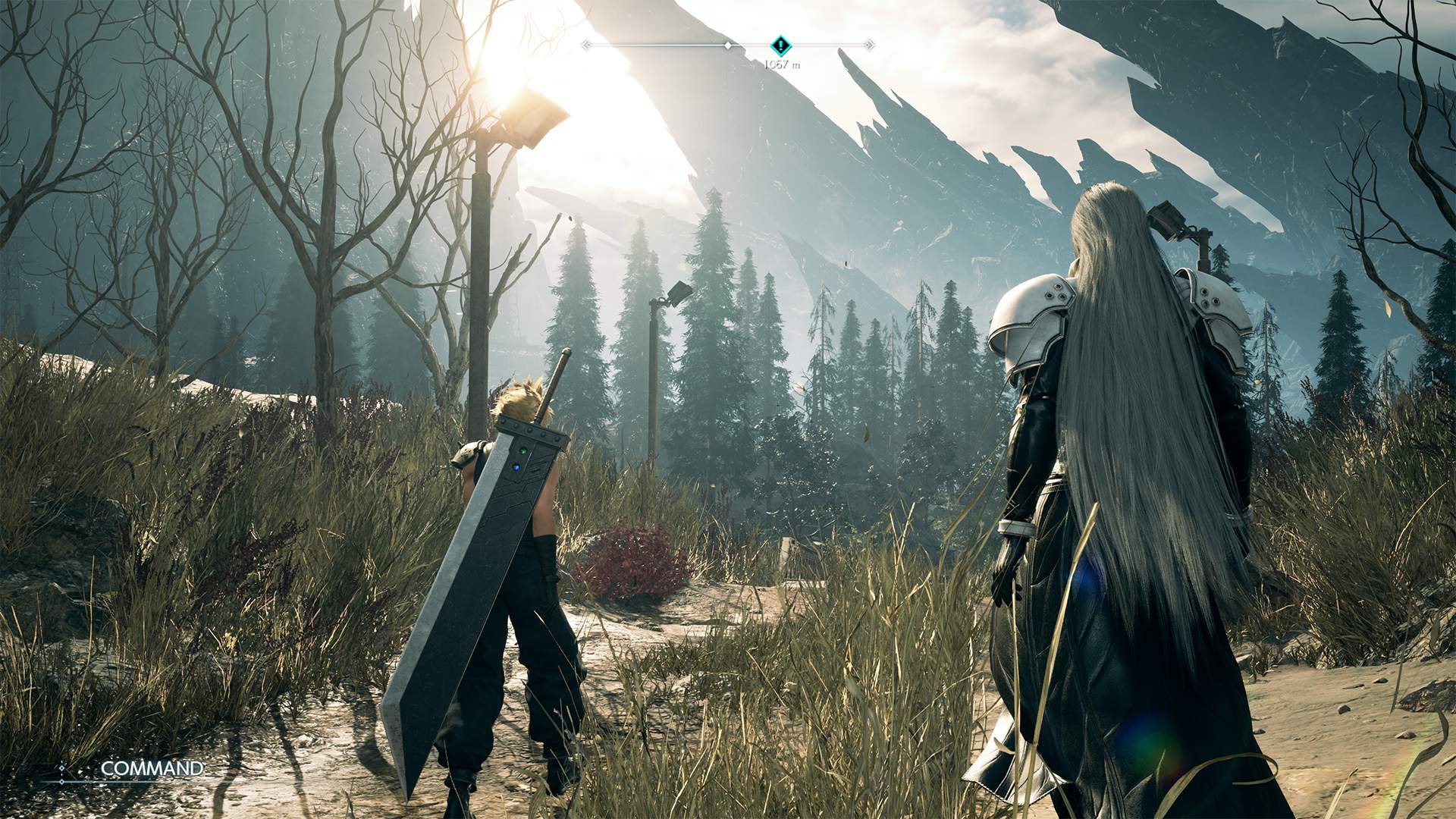 Cloud and Sephiroth in Final Fantasy 7 Rebirth trailer