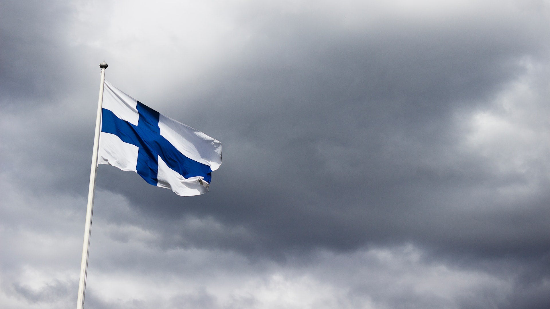 A photo of the flag of Finland