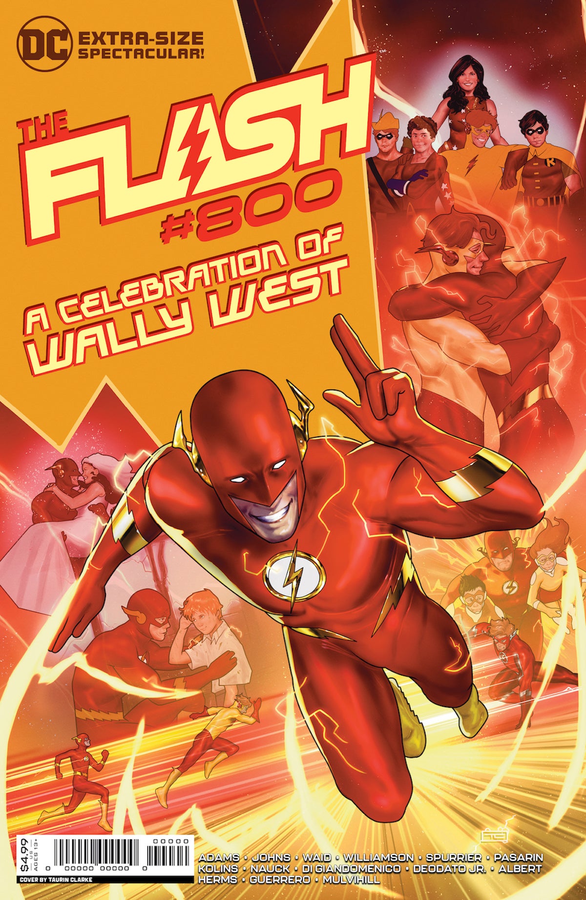 The Flash #800 cover