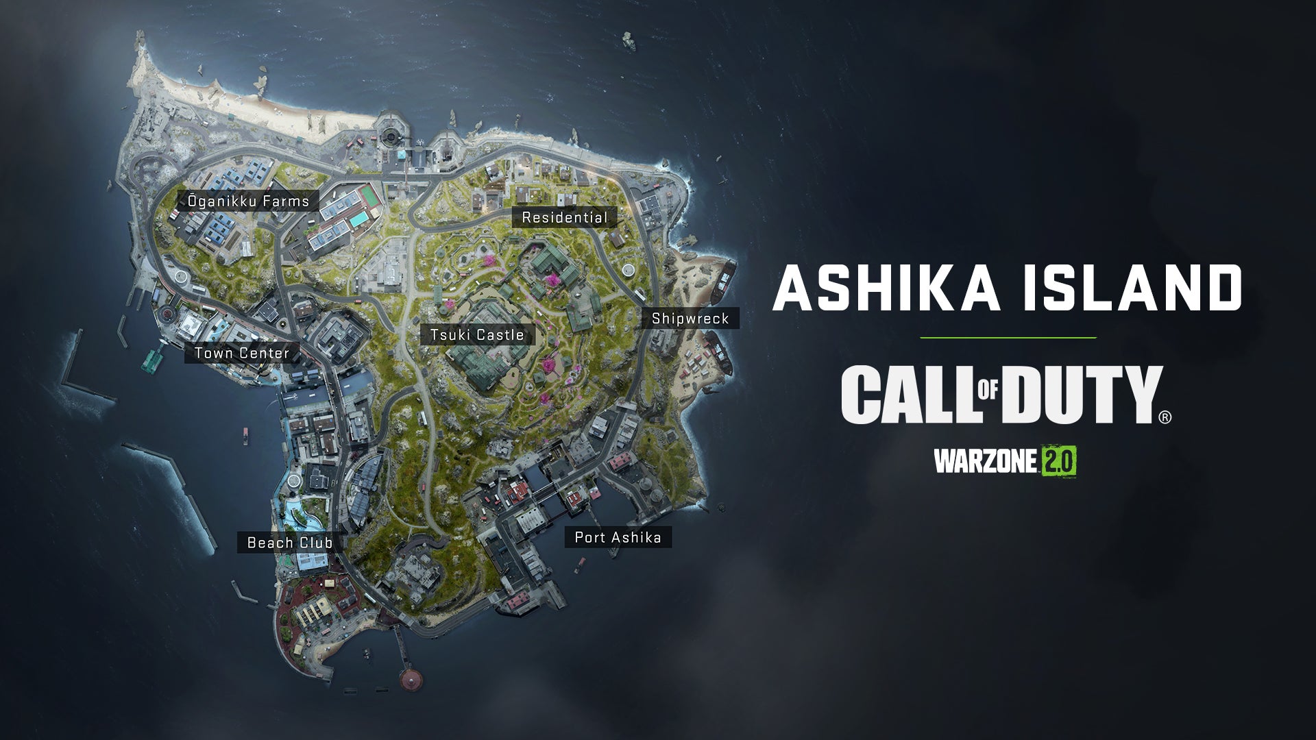 Image for Here's a first look at Warzone 2's new Resurgence map Ashika Island
