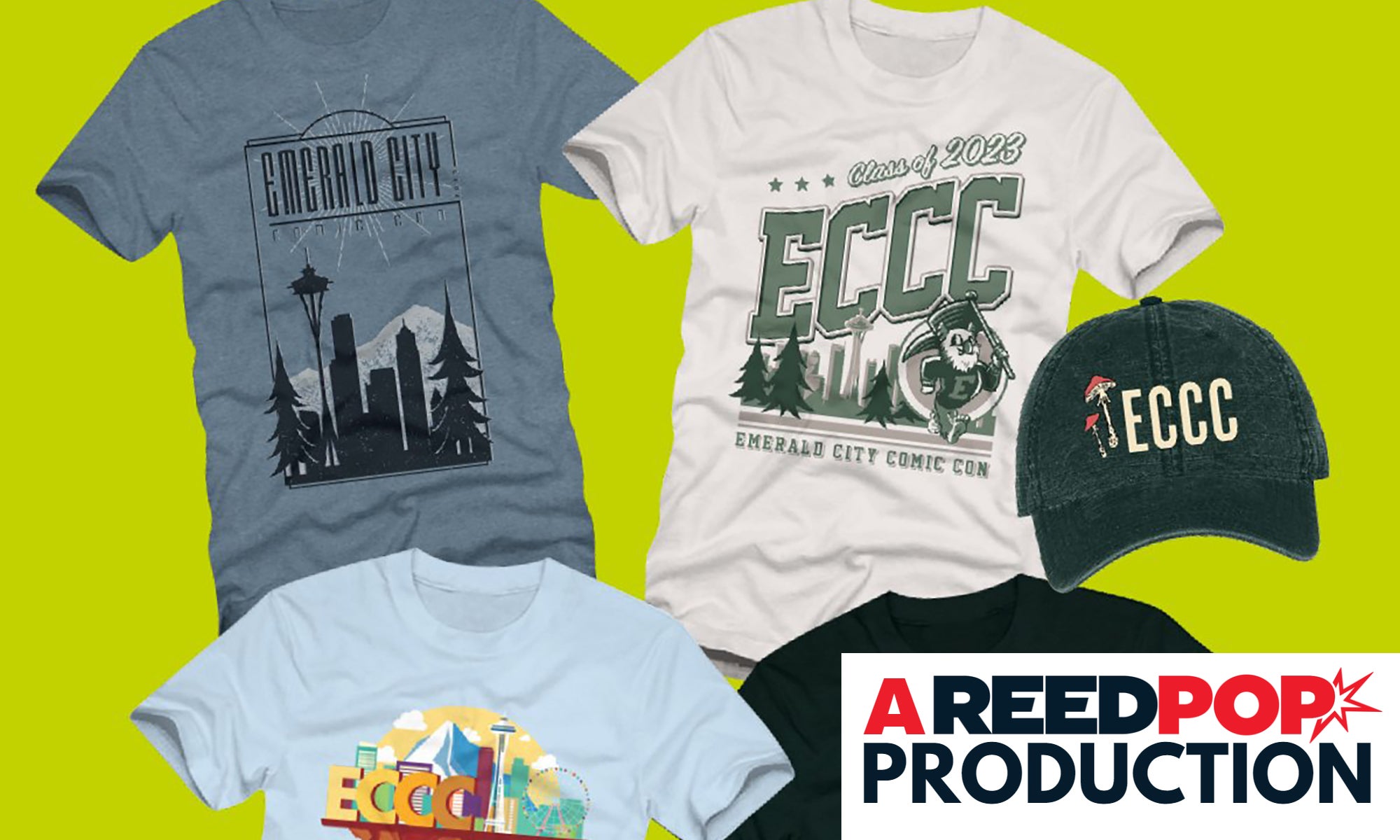 ECCC 2023 merchandise