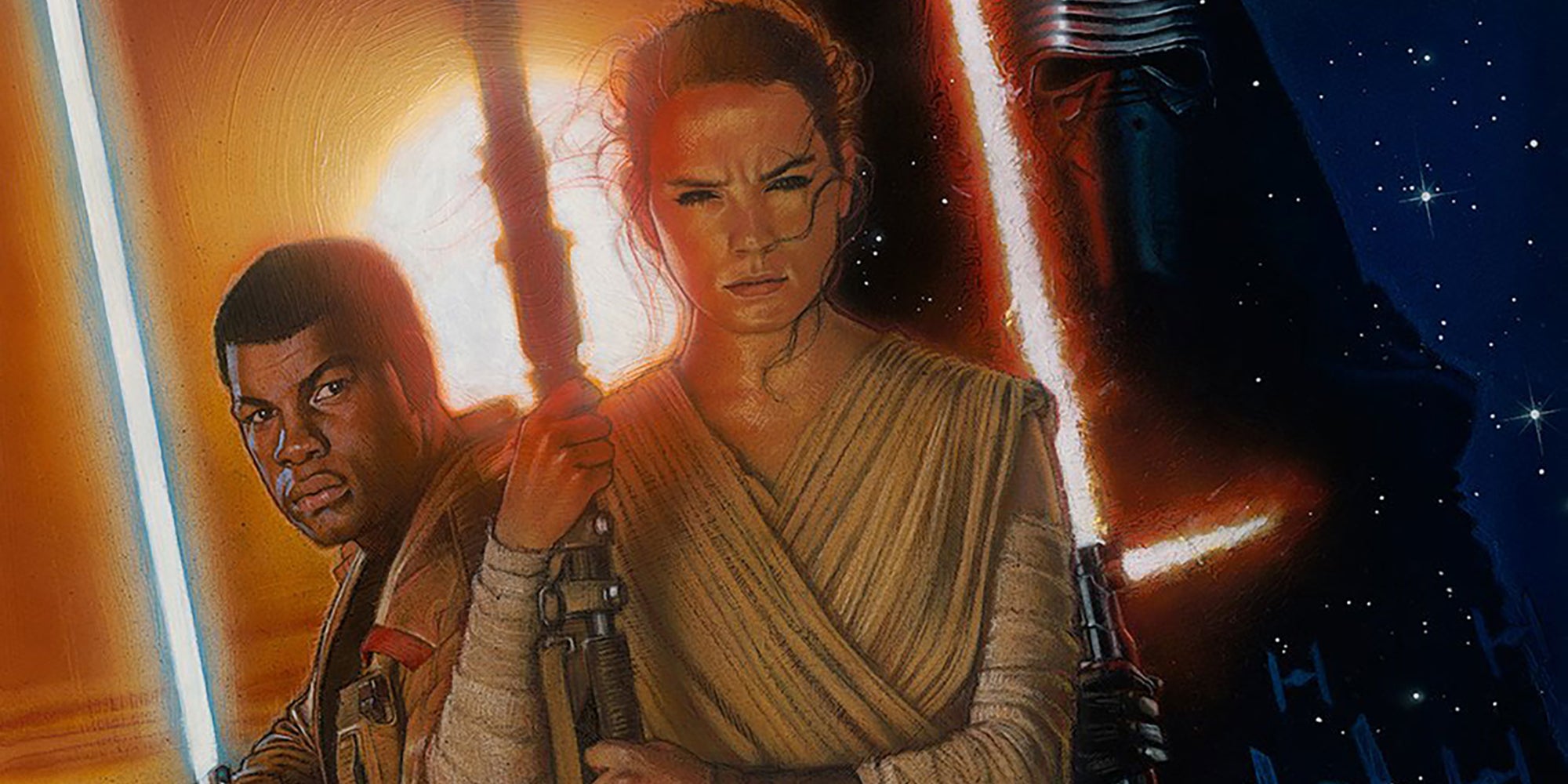 Star Wars painting by Drew Struzan