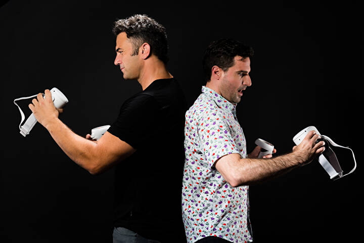 ForeVR founders, Marcus Segal (left) and Mike Pagano Doom (right)