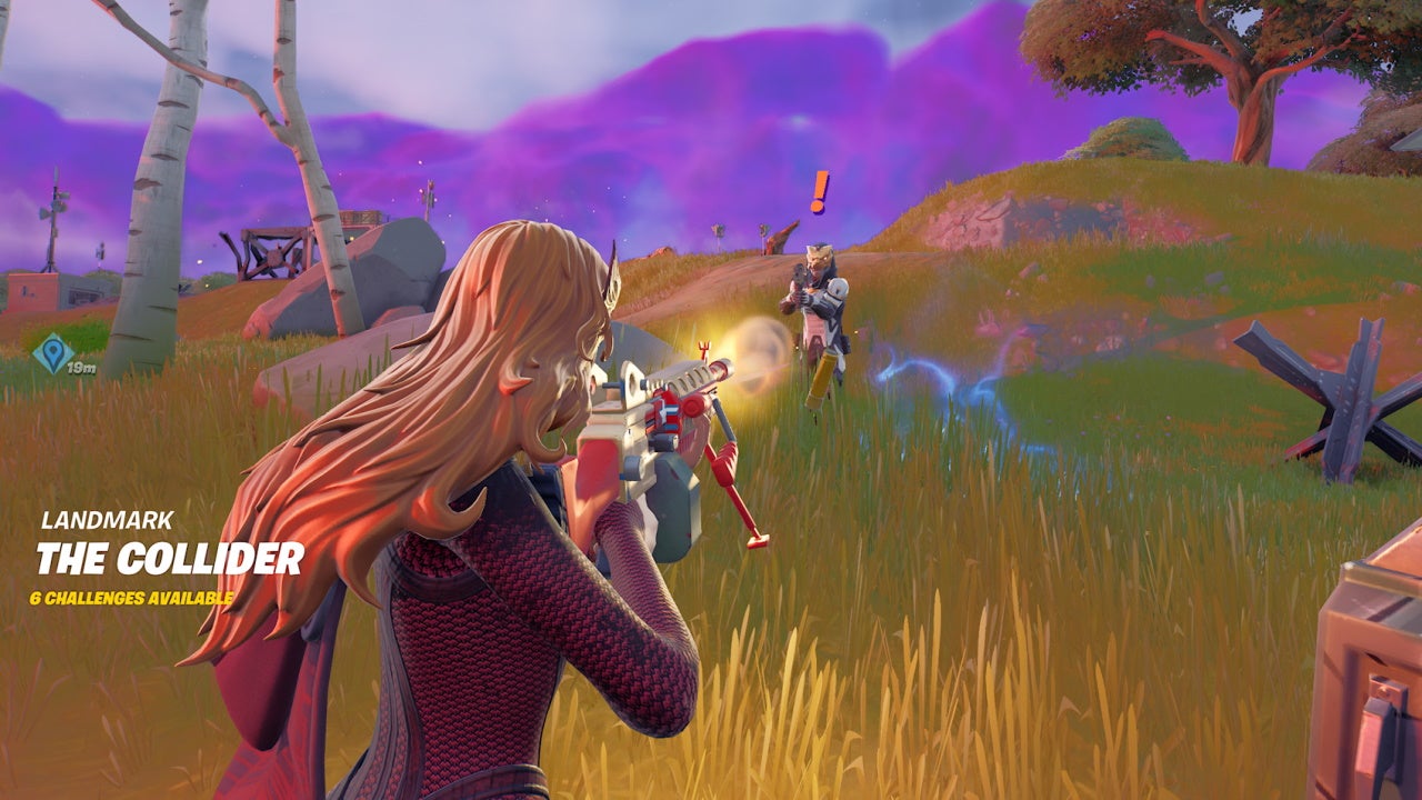 Where to find thermal weapon in Fortnite and Huntmaster Saber location - 68