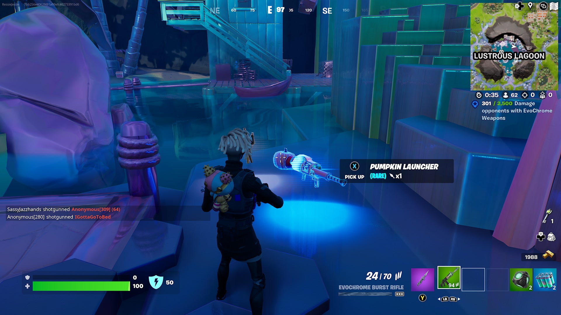 Fortnite Pumpkin Launcher location and how to eliminate an opponent with a Pumpkin Launcher explained - 65