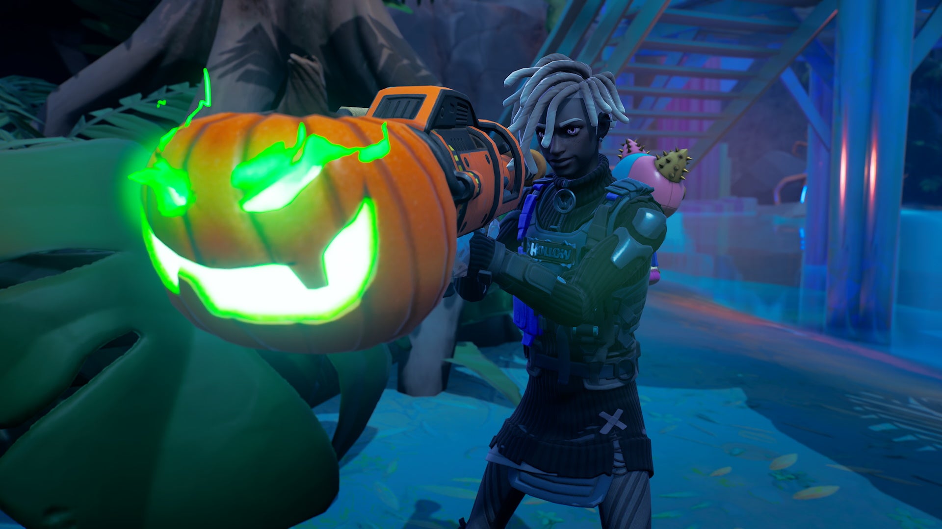 Fortnite Pumpkin Launcher location and how to eliminate an opponent