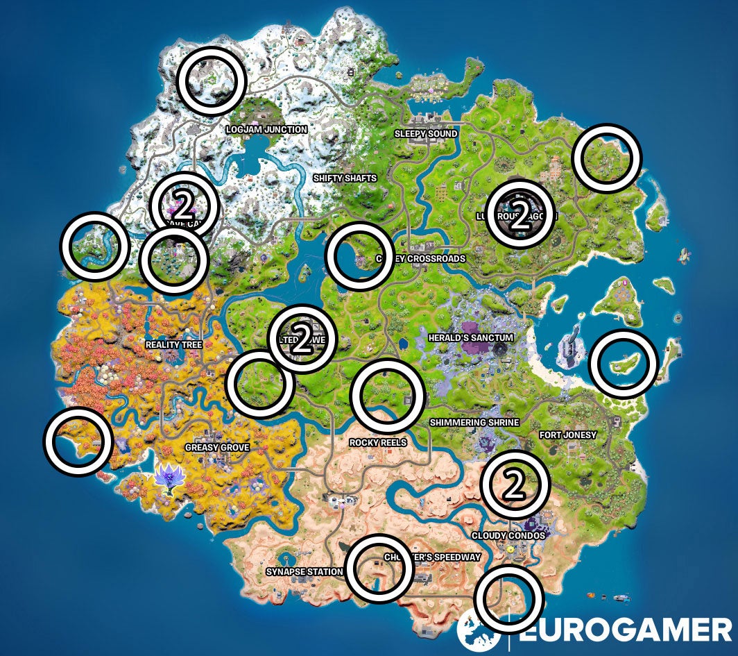 Fortnite Vault Key Locations 2